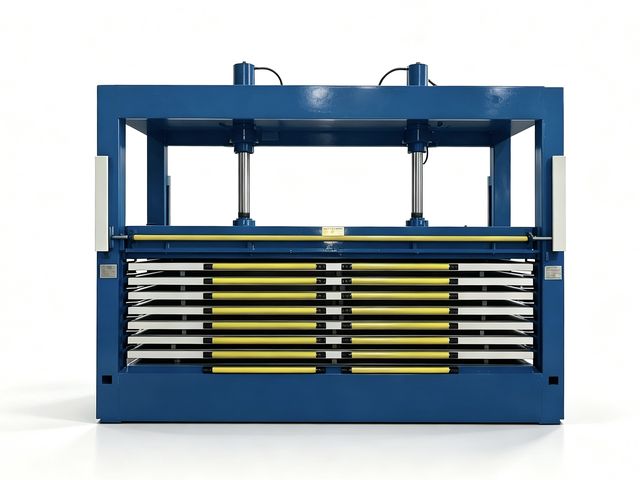 Multi-layer Security Door Panel Hot Press Laminating Machine